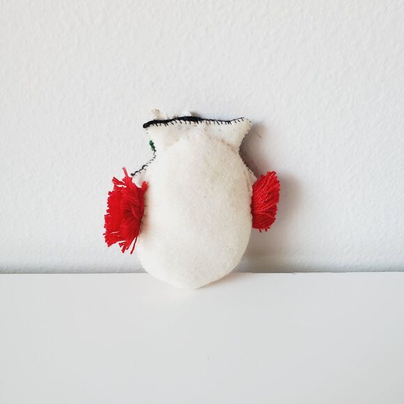 Vintage Handmade Felt Clown Ornament Whimsical Design GUC - Picture 4 of 12